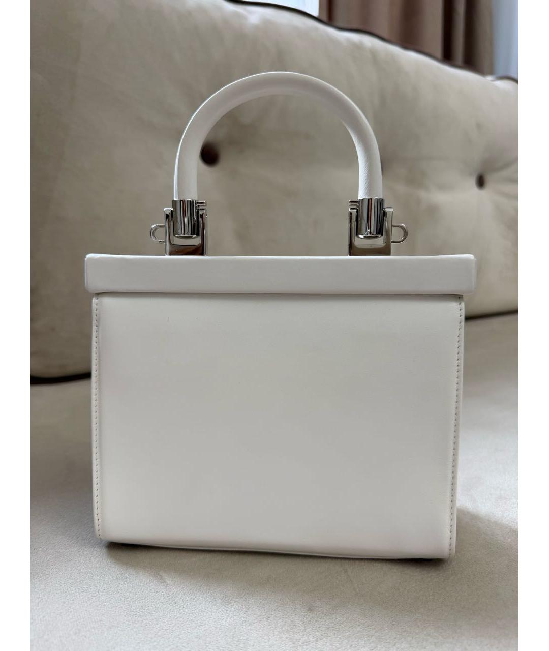 rodo Белая кожаная сумка через плечо, фото 3