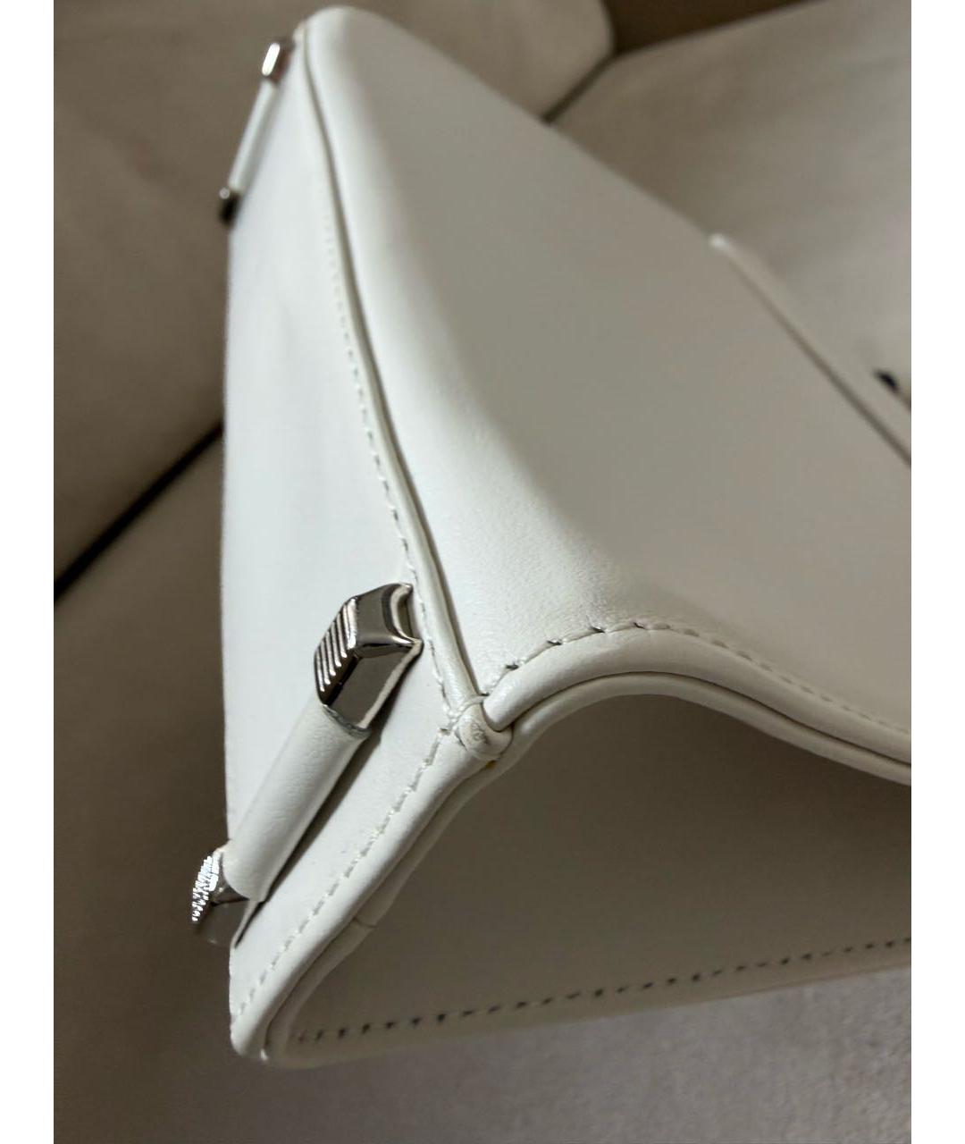 rodo Белая кожаная сумка через плечо, фото 6