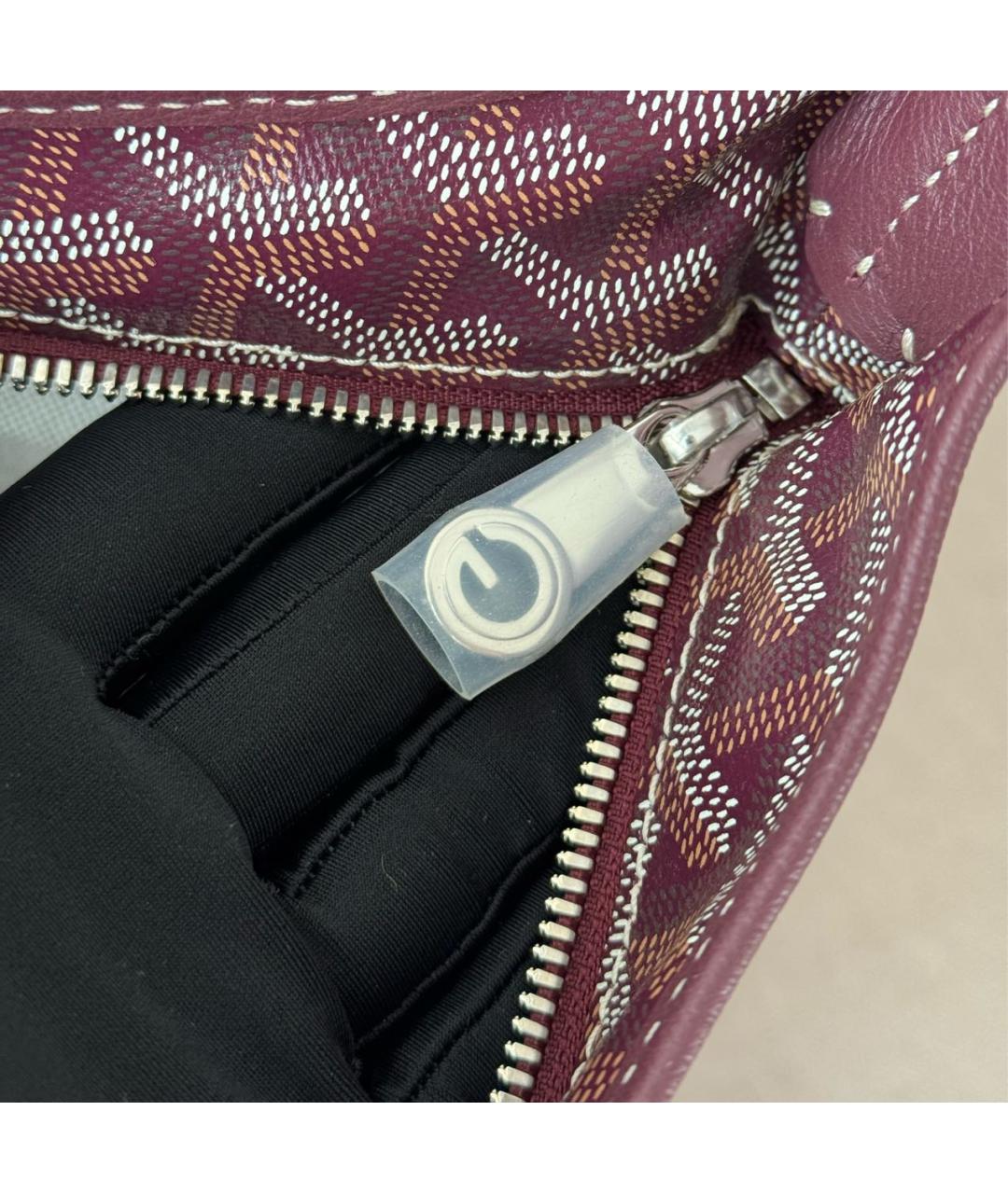 GOYARD Бордовая сумка тоут, фото 4