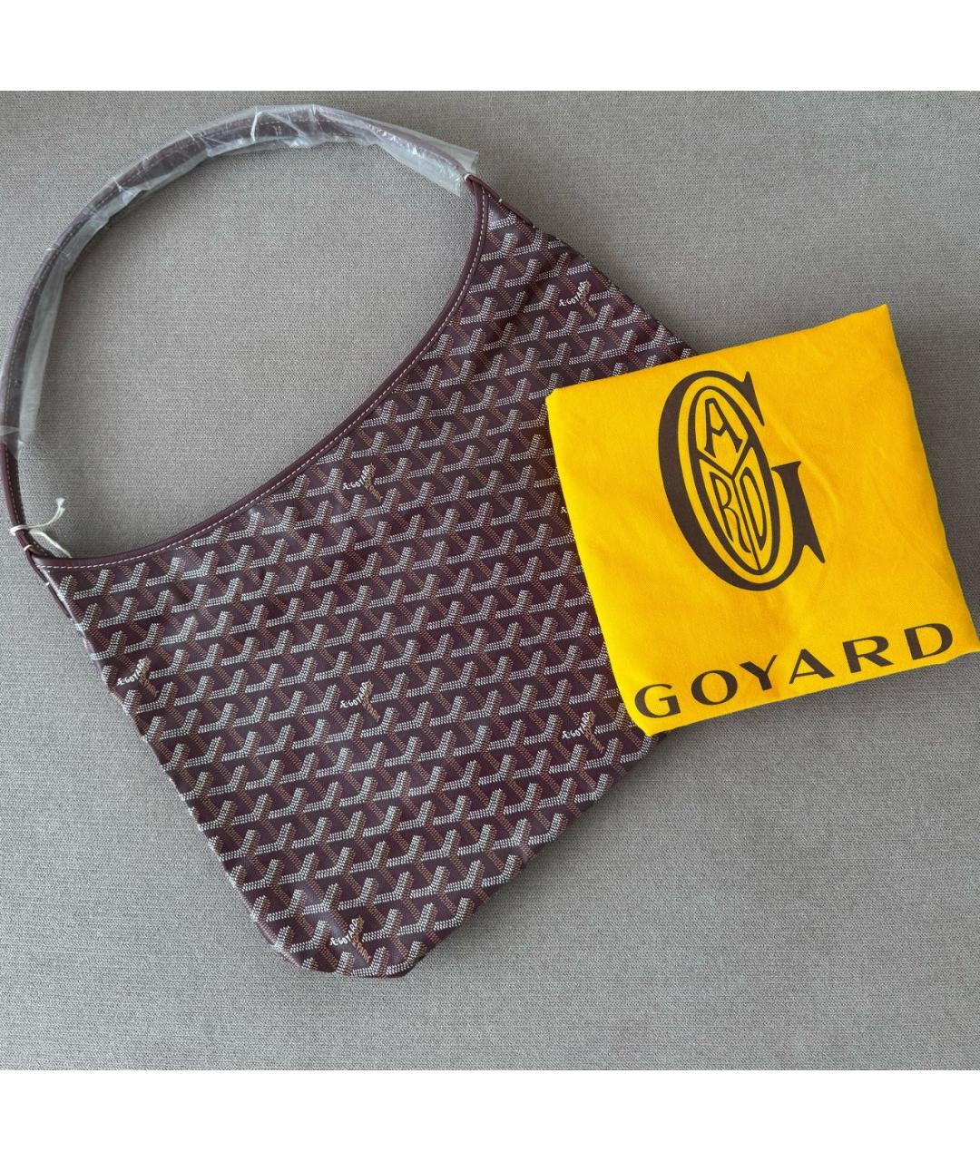 GOYARD Бордовая сумка тоут, фото 2
