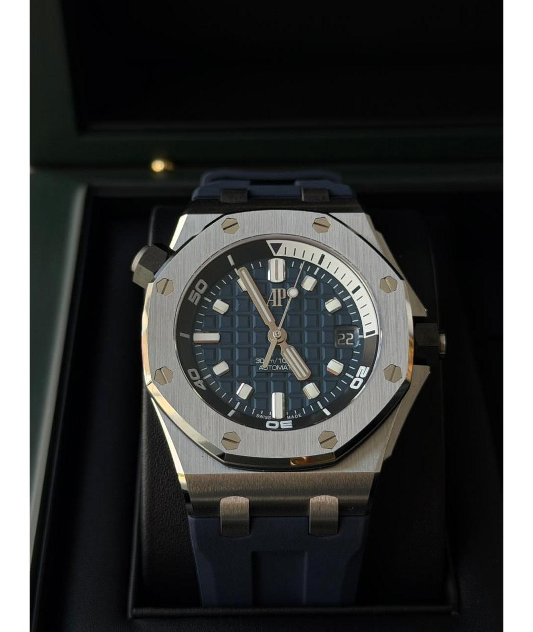 Audemars Piguet Синие часы, фото 3