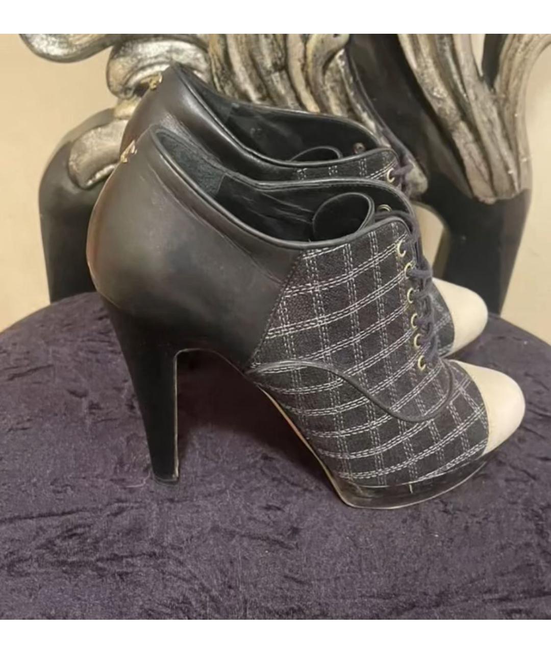 CHANEL Кожаные ботильоны, фото 7