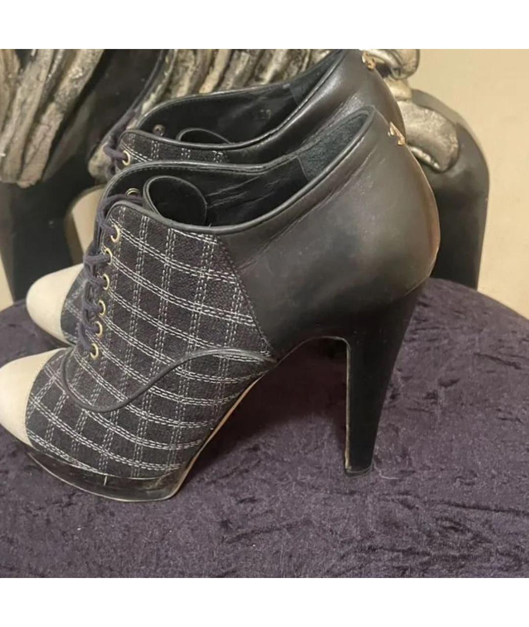 CHANEL Кожаные ботильоны, фото 6