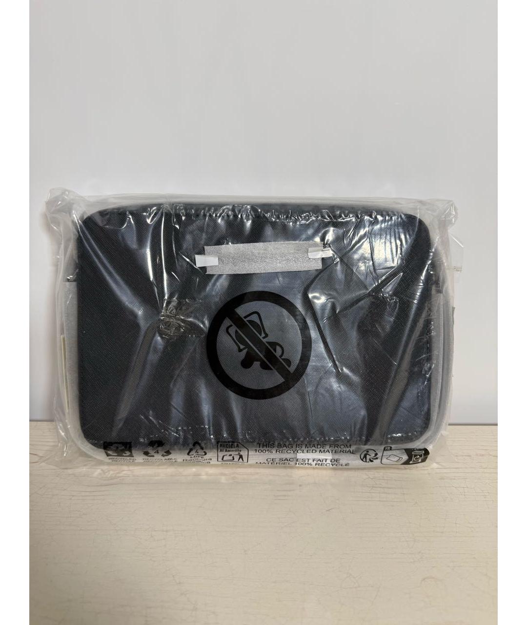 MICHAEL KORS Черная кожаная сумка через плечо, фото 2