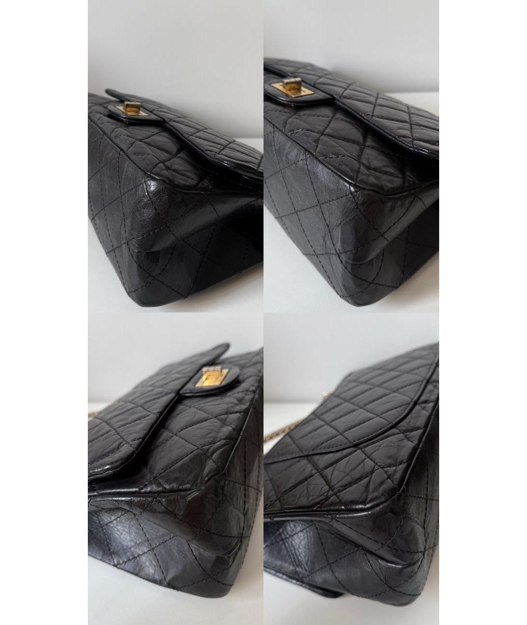 CHANEL Черная кожаная сумка через плечо, фото 7