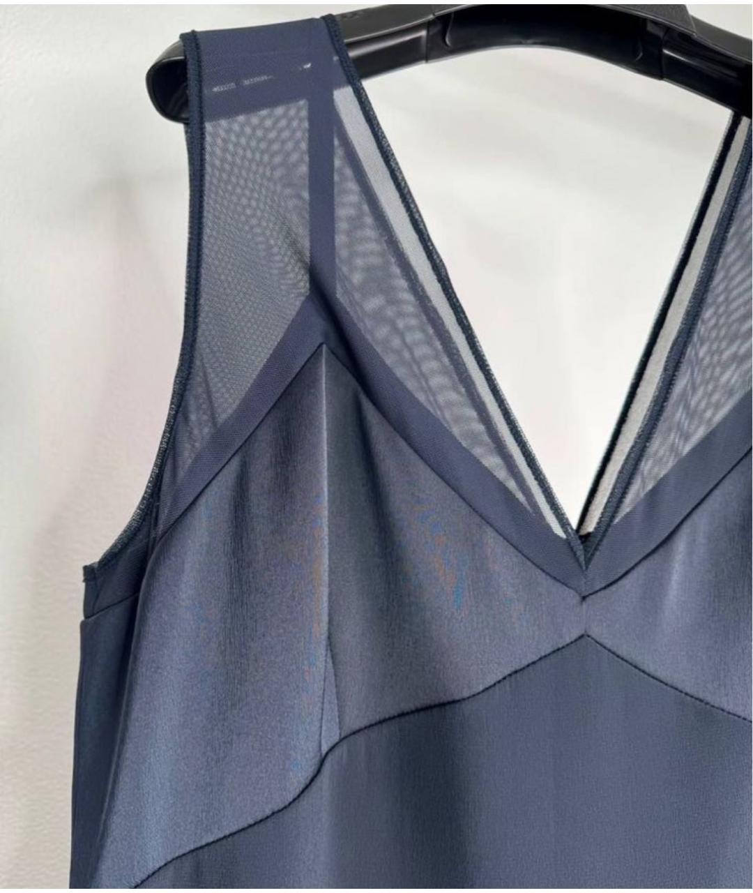 MAX MARA Черный вискозный комбинезон, фото 3