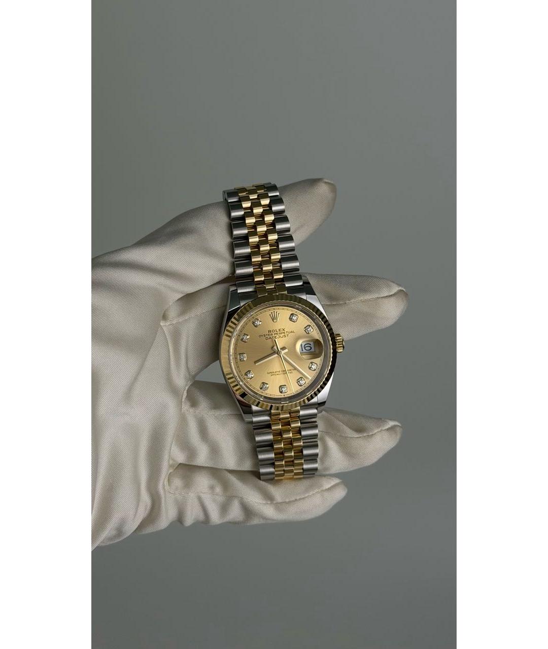 ROLEX Золотые часы из желтого золота, фото 3