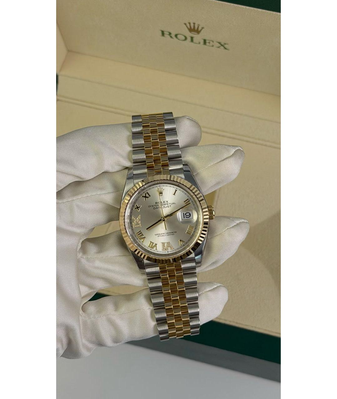 ROLEX Золотые часы из желтого золота, фото 3
