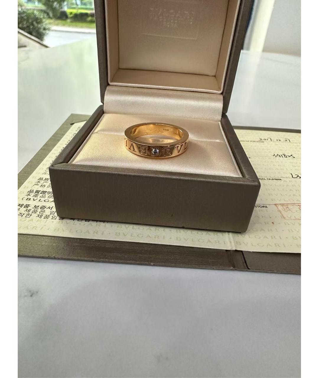 BVLGARI Золотое кольцо из розового золота, фото 5