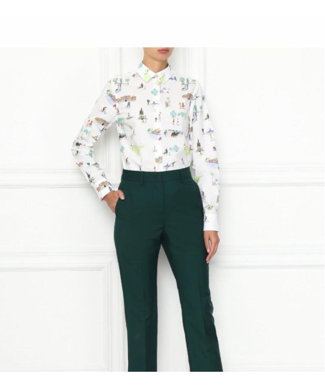 PAUL SMITH Белая хлопковая рубашка, фото 3