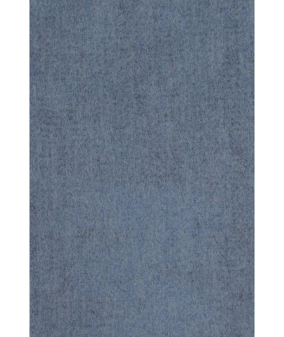 MARNI Синий шерстяной шарф, фото 3