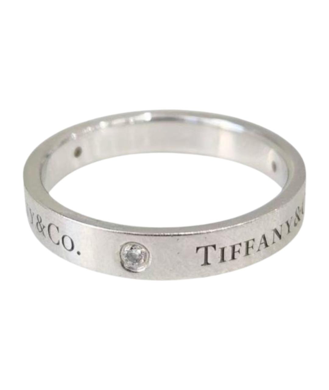 TIFFANY&CO Серебряное платиновое кольцо, фото 1