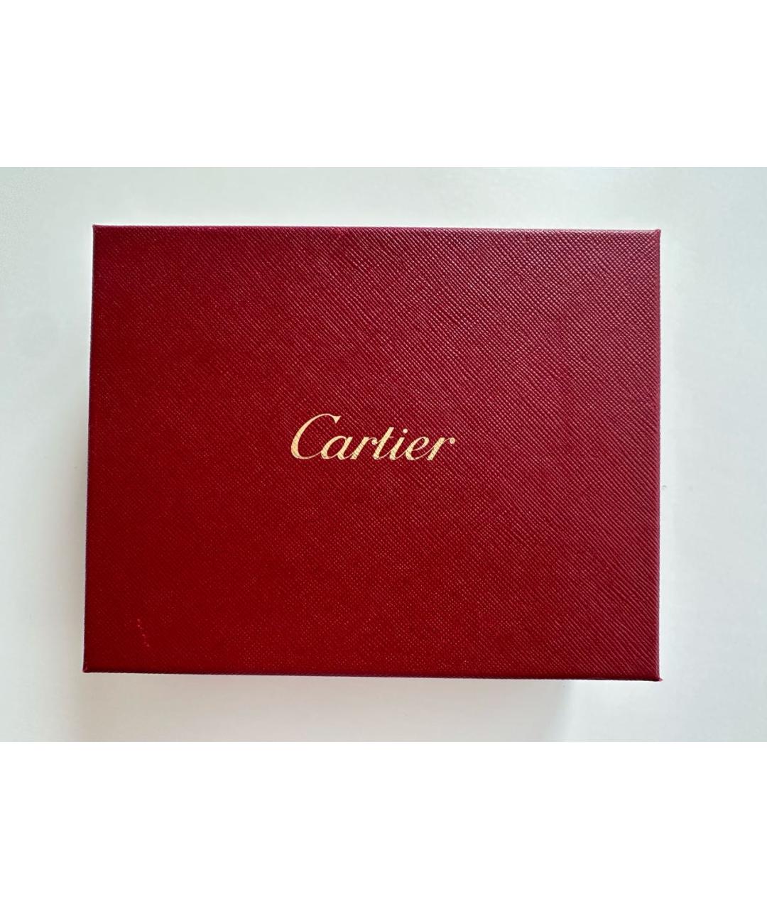 CARTIER Бордовый кожаный кошелек, фото 8