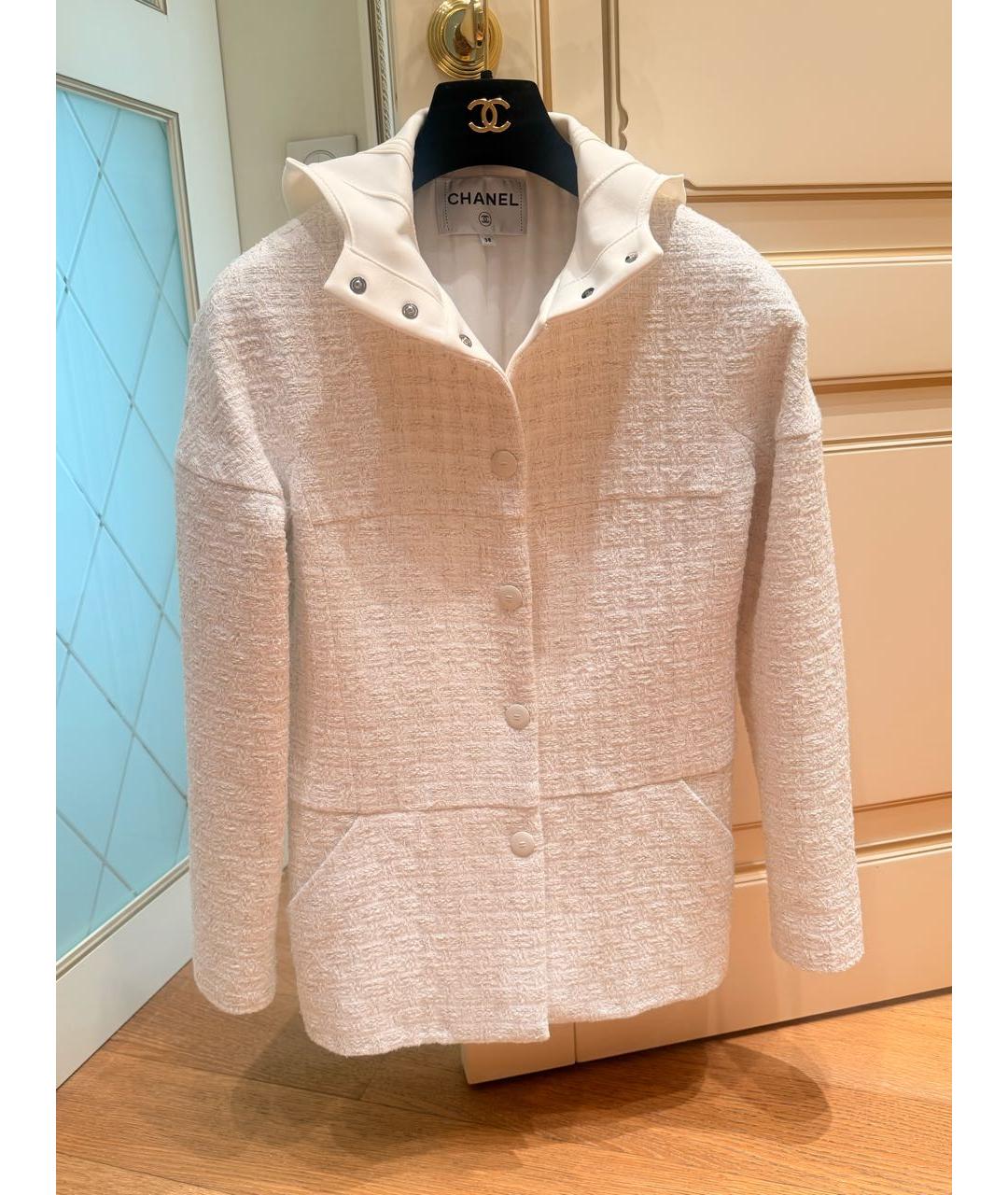 CHANEL Белая куртка, фото 9