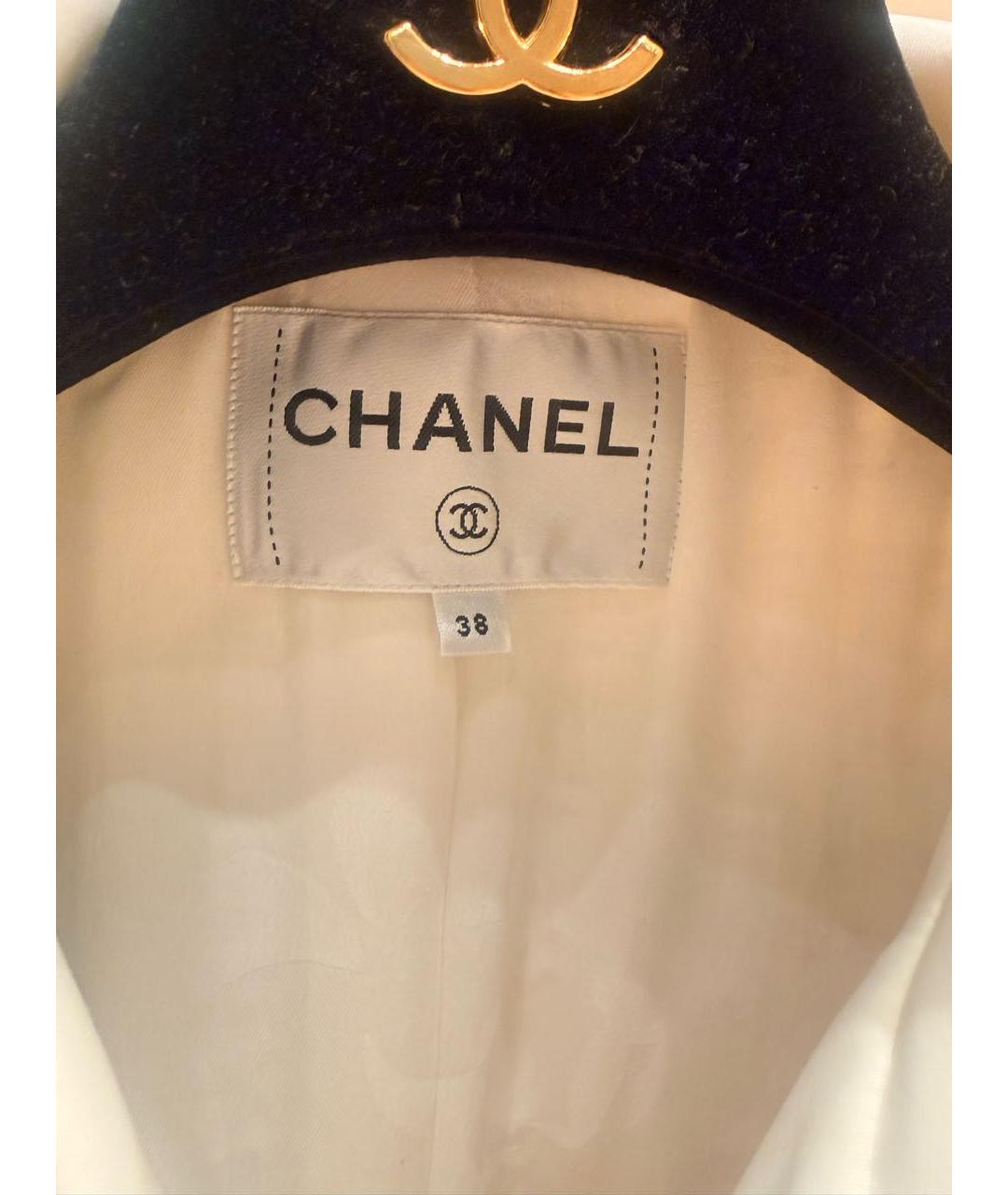 CHANEL Белая куртка, фото 4