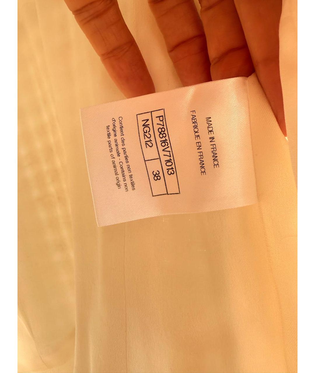 CHANEL Белая куртка, фото 5