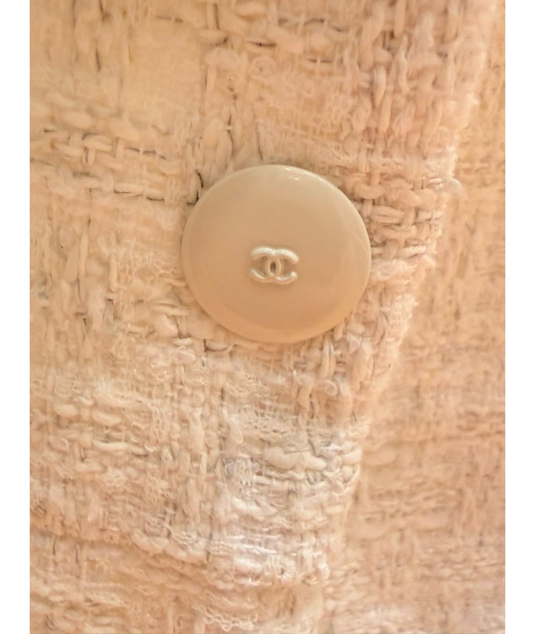 CHANEL Белая куртка, фото 3