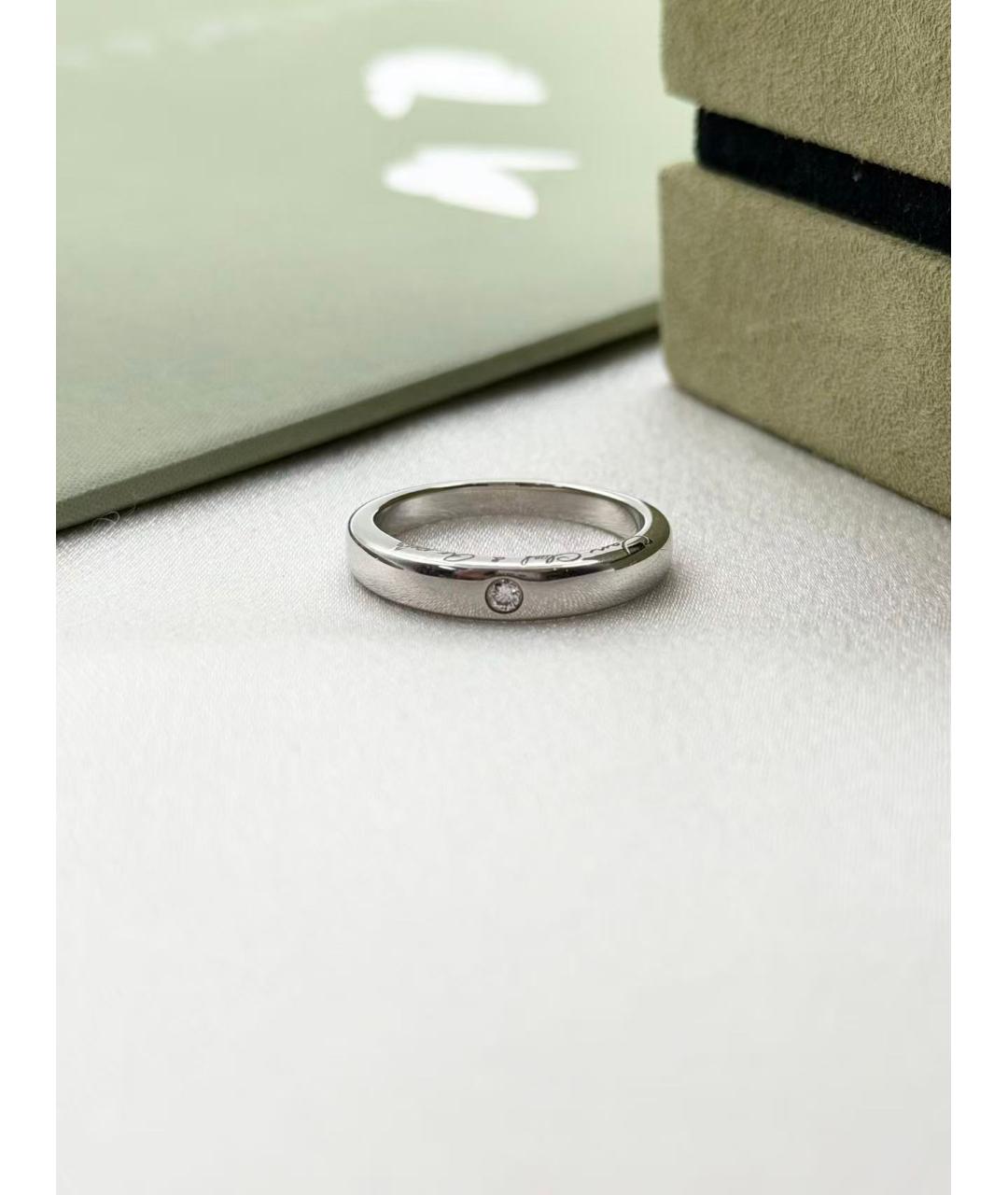 VAN CLEEF & ARPELS Серебряное платиновое кольцо, фото 3