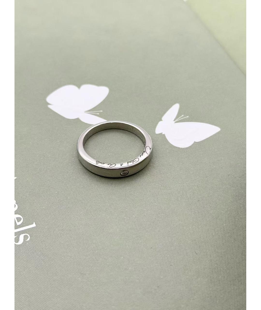 VAN CLEEF & ARPELS Серебряное платиновое кольцо, фото 5