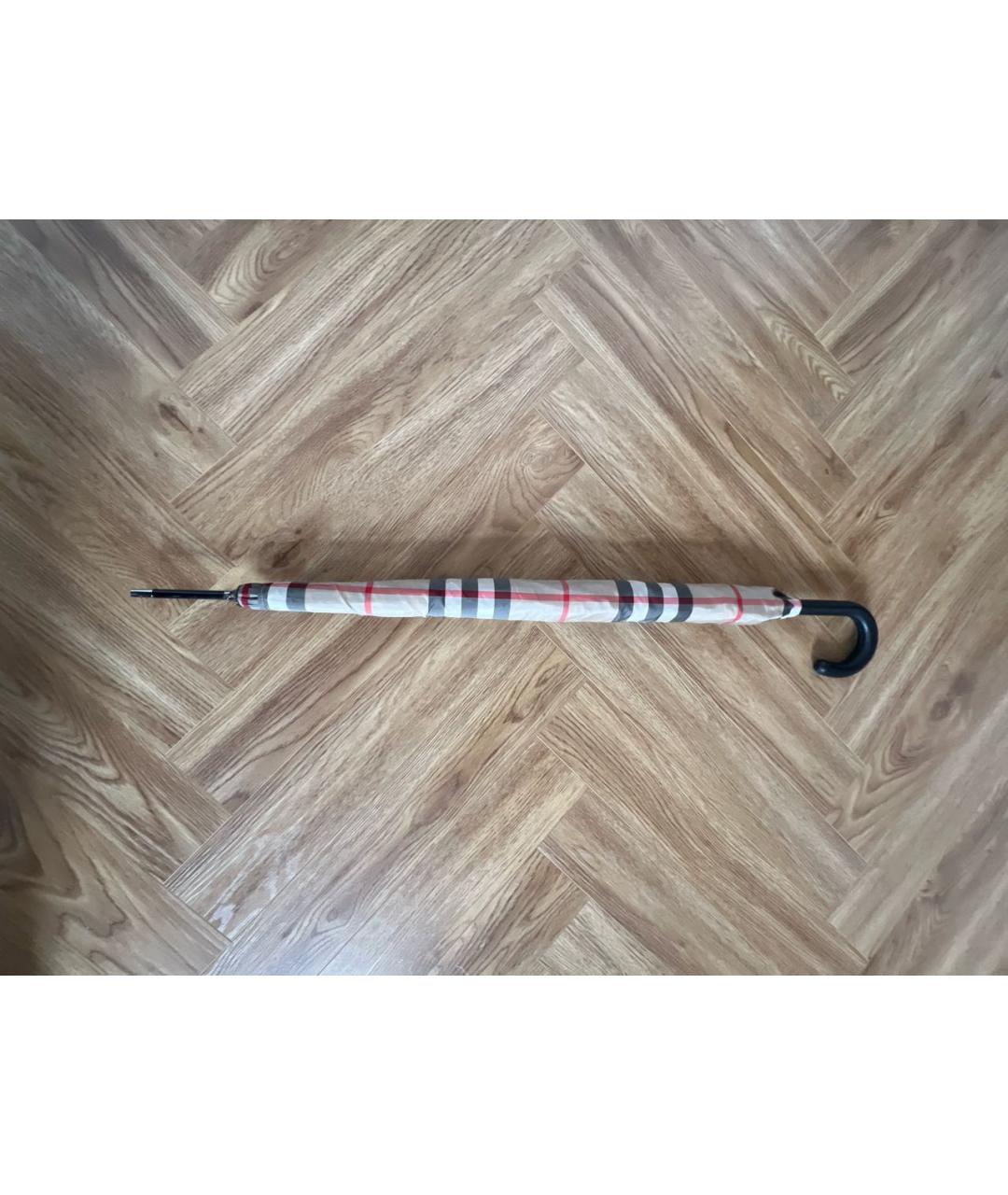 BURBERRY Бежевый зонт, фото 5