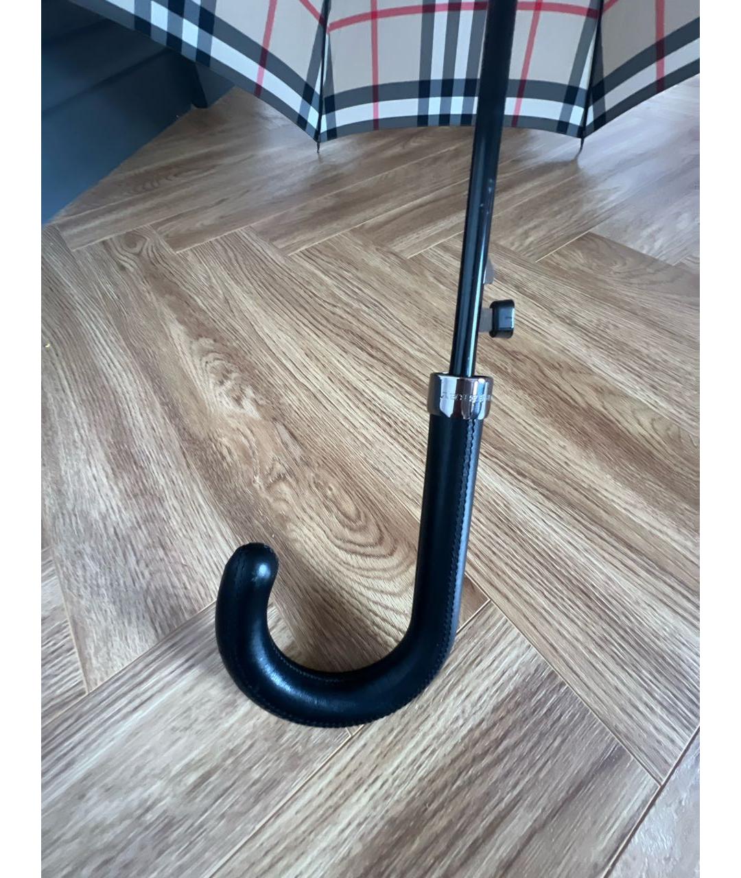 BURBERRY Бежевый зонт, фото 4