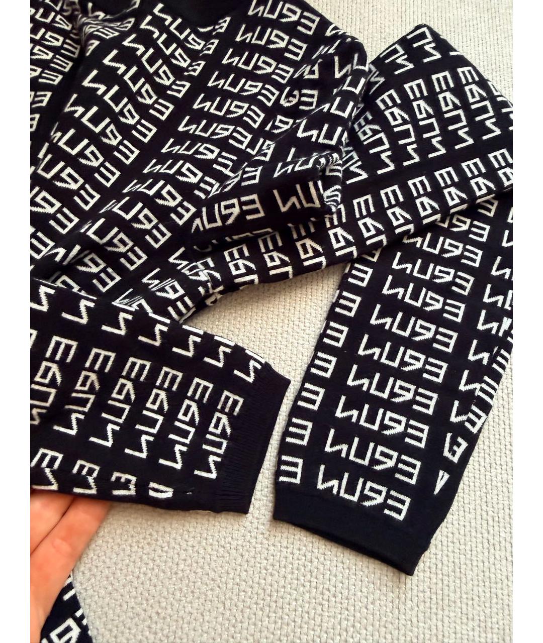 HUGO Черное повседневное платье, фото 3