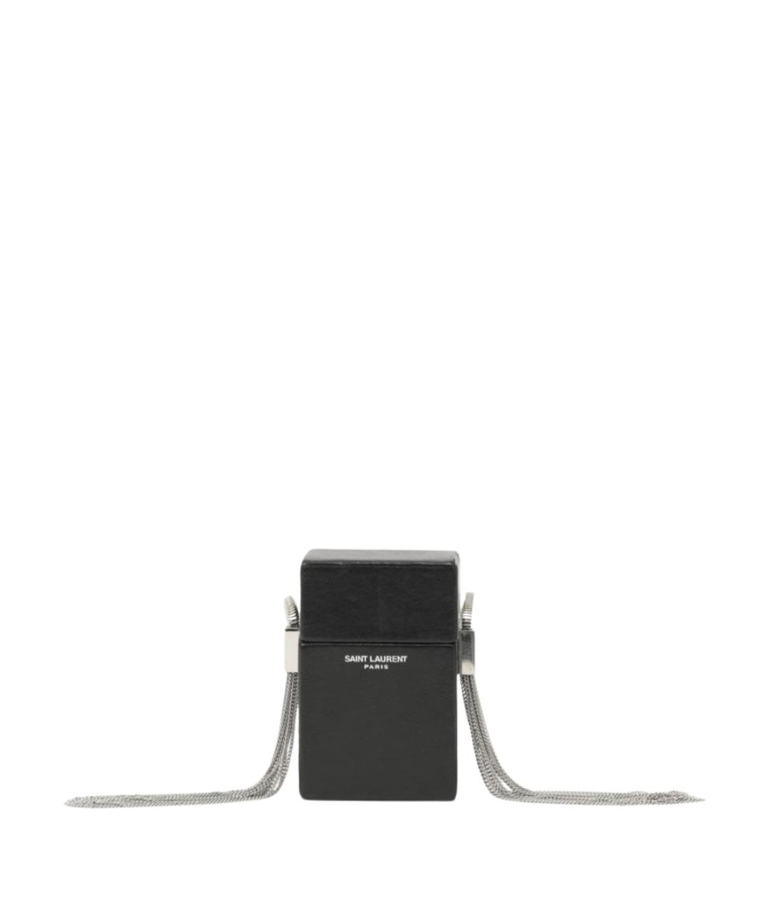 SAINT LAURENT Черная сумка через плечо, фото 1