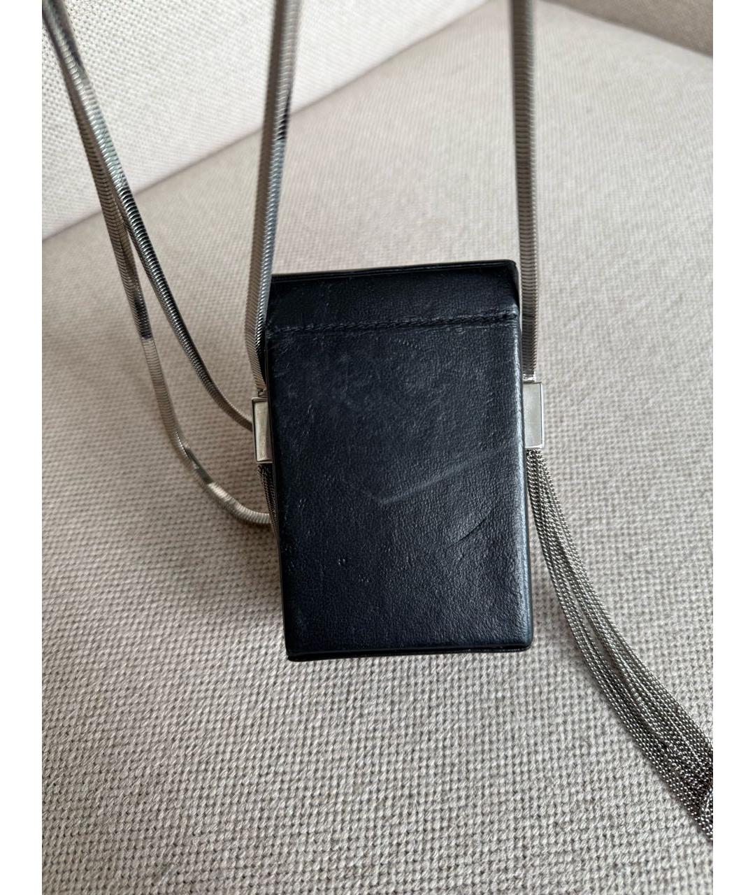 SAINT LAURENT Черная сумка через плечо, фото 6