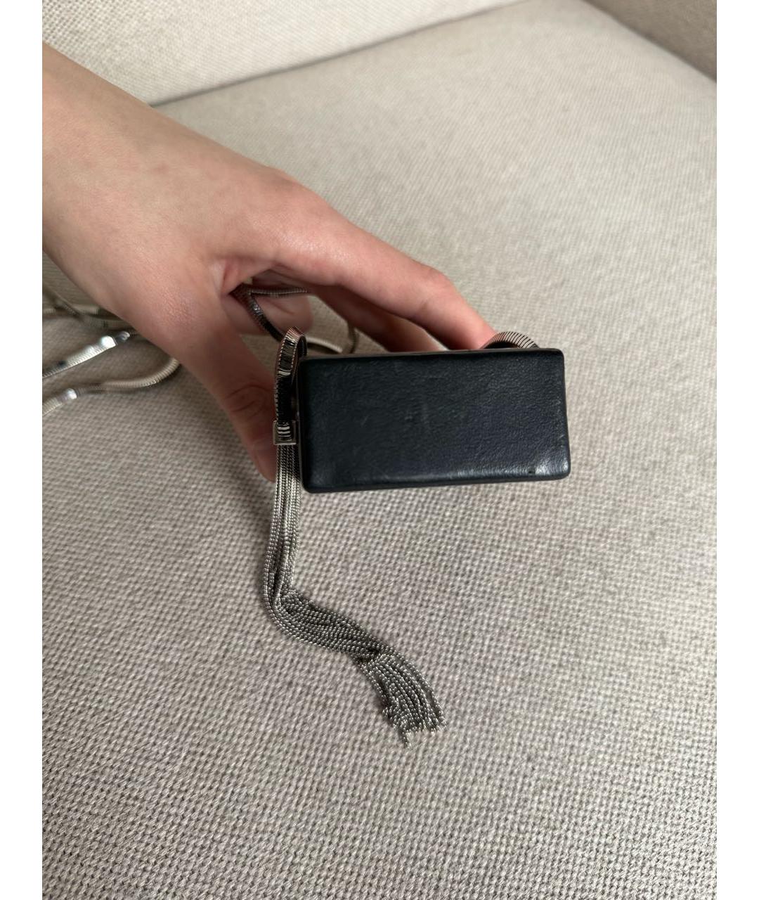 SAINT LAURENT Черная сумка через плечо, фото 7