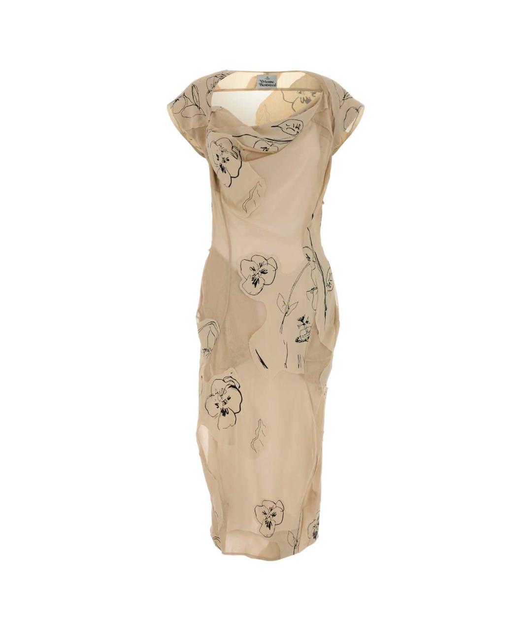 VIVIENNE WESTWOOD Мульти полиэстеровое повседневное платье, фото 1