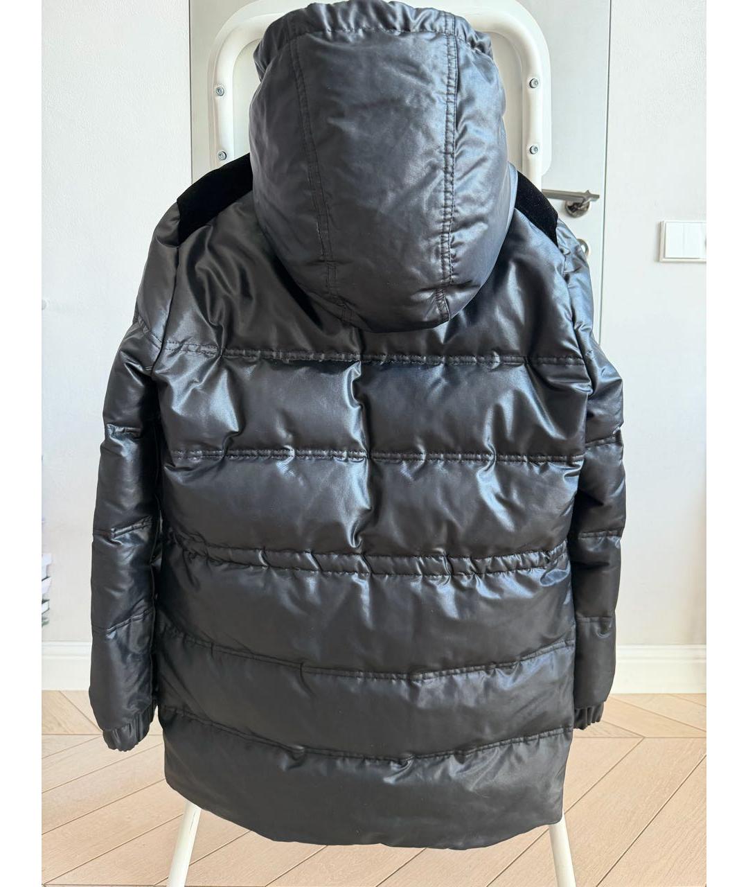 GUCCI Черный полиэстеровый пуховик, фото 2