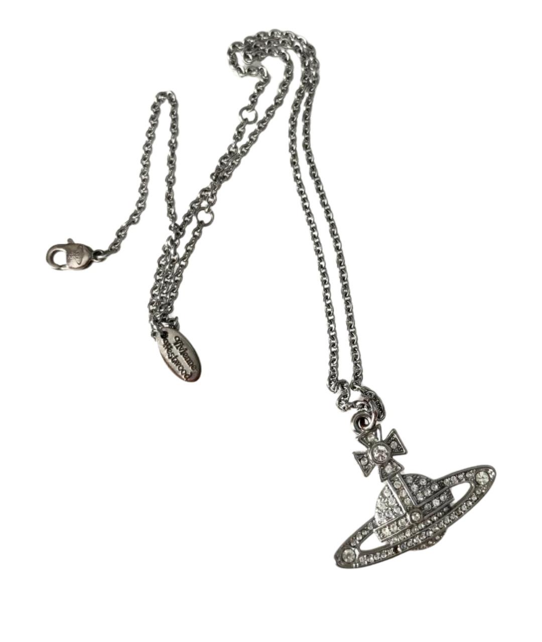 VIVIENNE WESTWOOD Серебряная латунная подвеска, фото 1