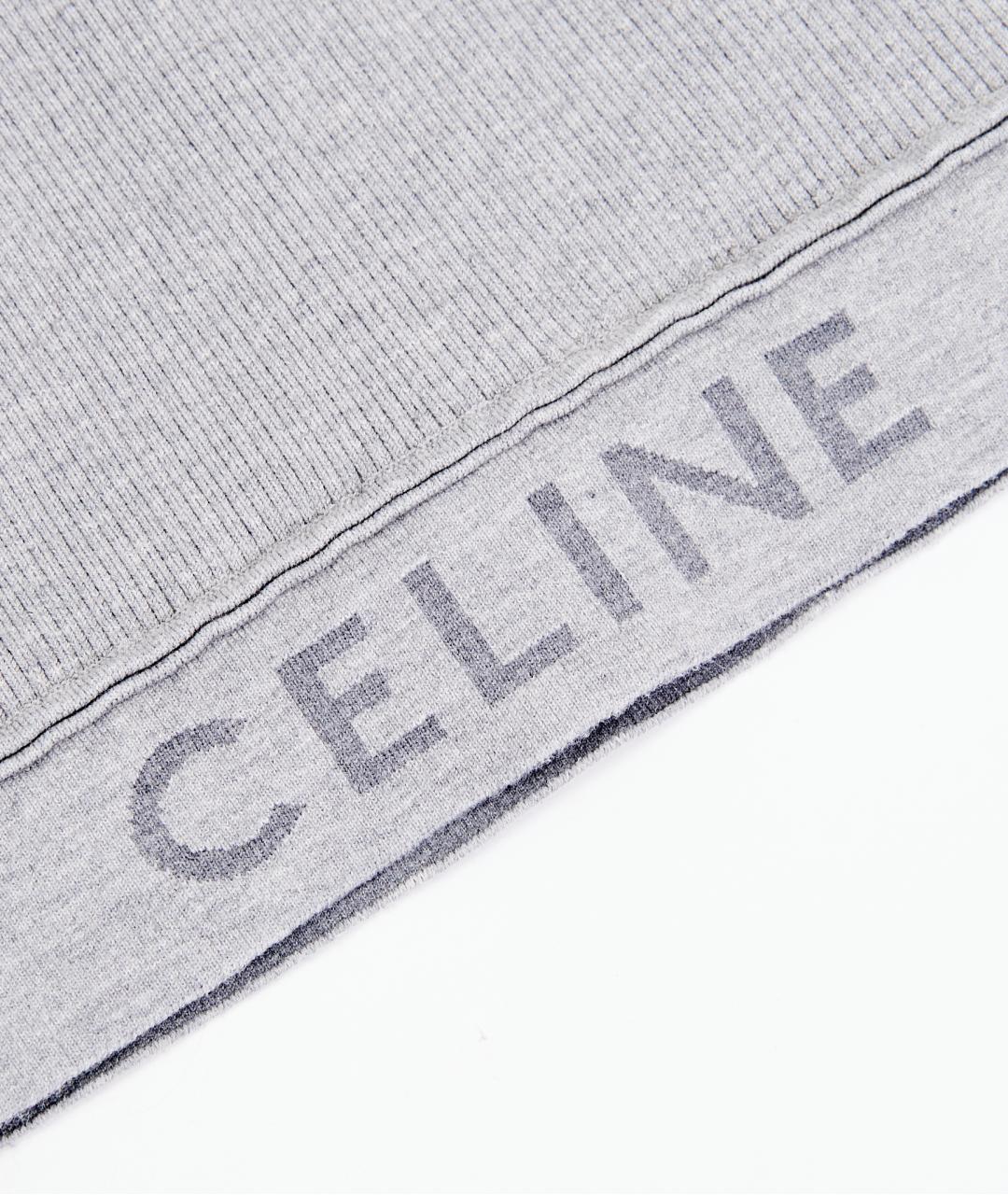 CELINE Серая хлопковая майка, фото 4