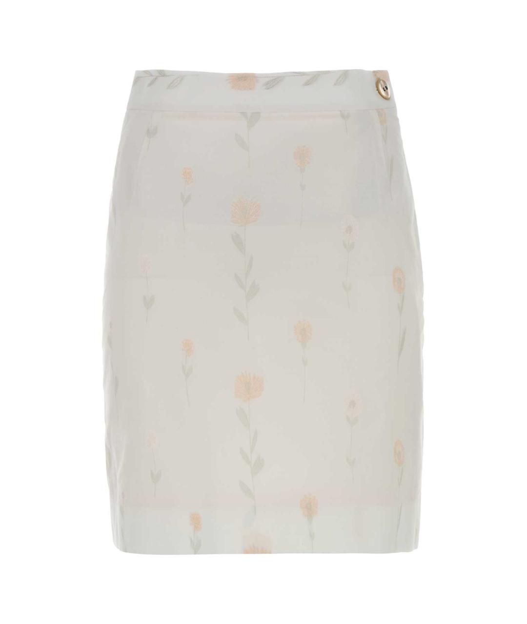 VIVIENNE WESTWOOD Мульти хлопковая юбка миди, фото 1