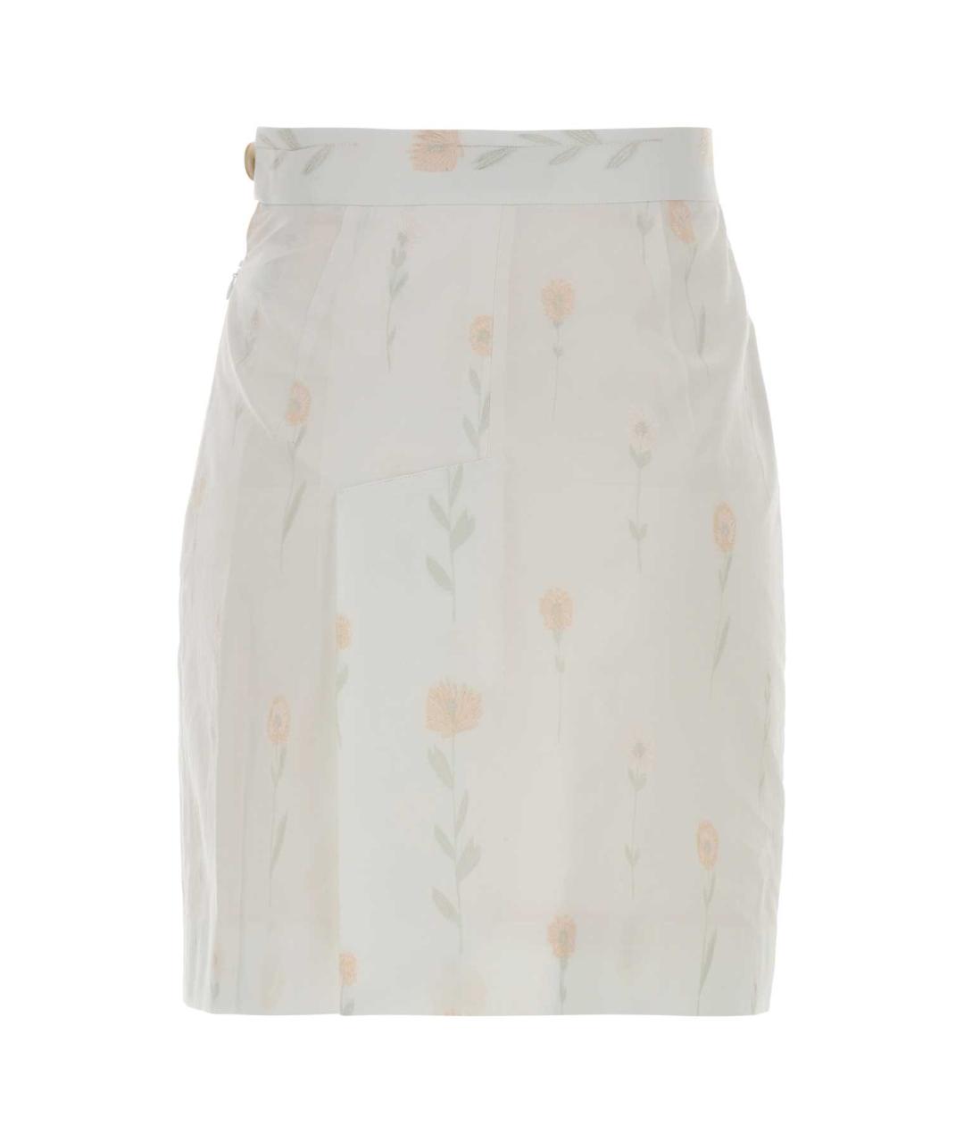 VIVIENNE WESTWOOD Мульти хлопковая юбка миди, фото 2