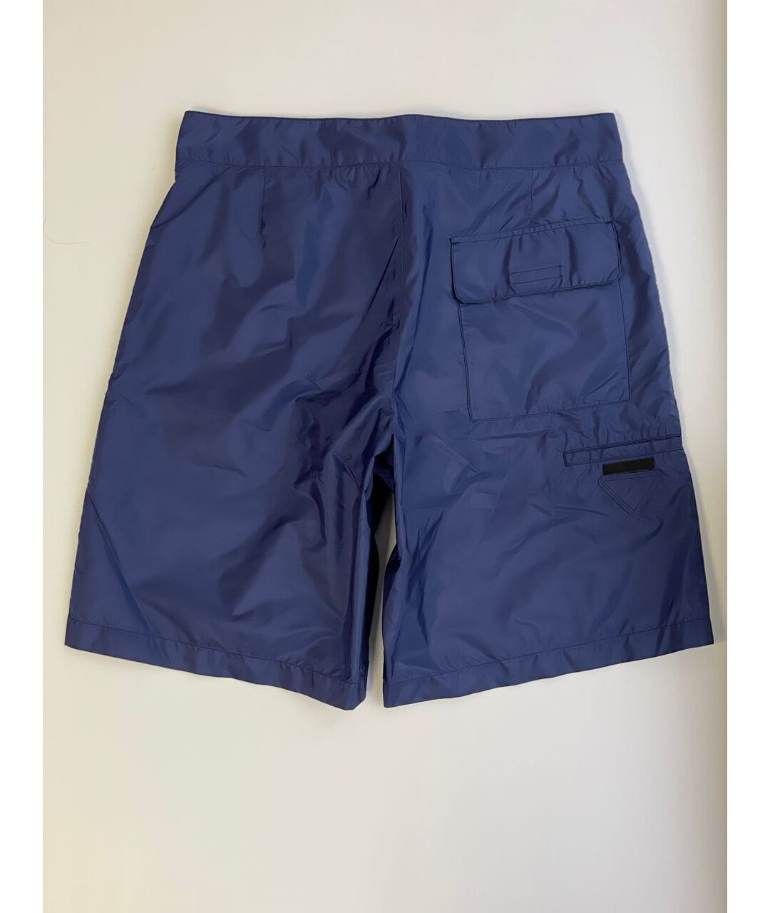 PRADA Синие полиамидовые шорты, фото 2
