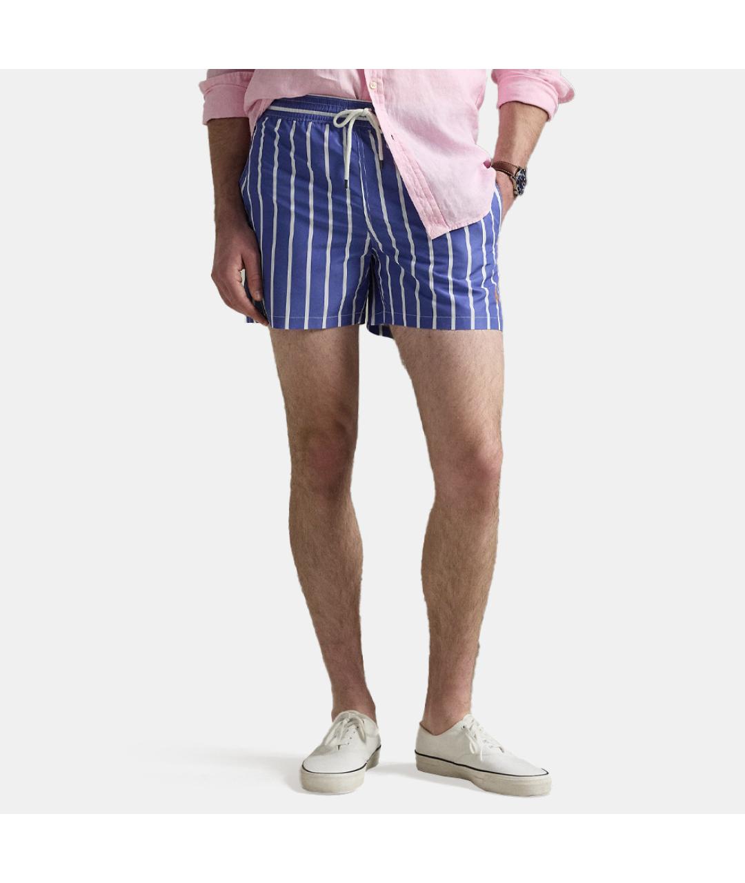 POLO RALPH LAUREN Мульти полиэстеровые шорты, фото 3