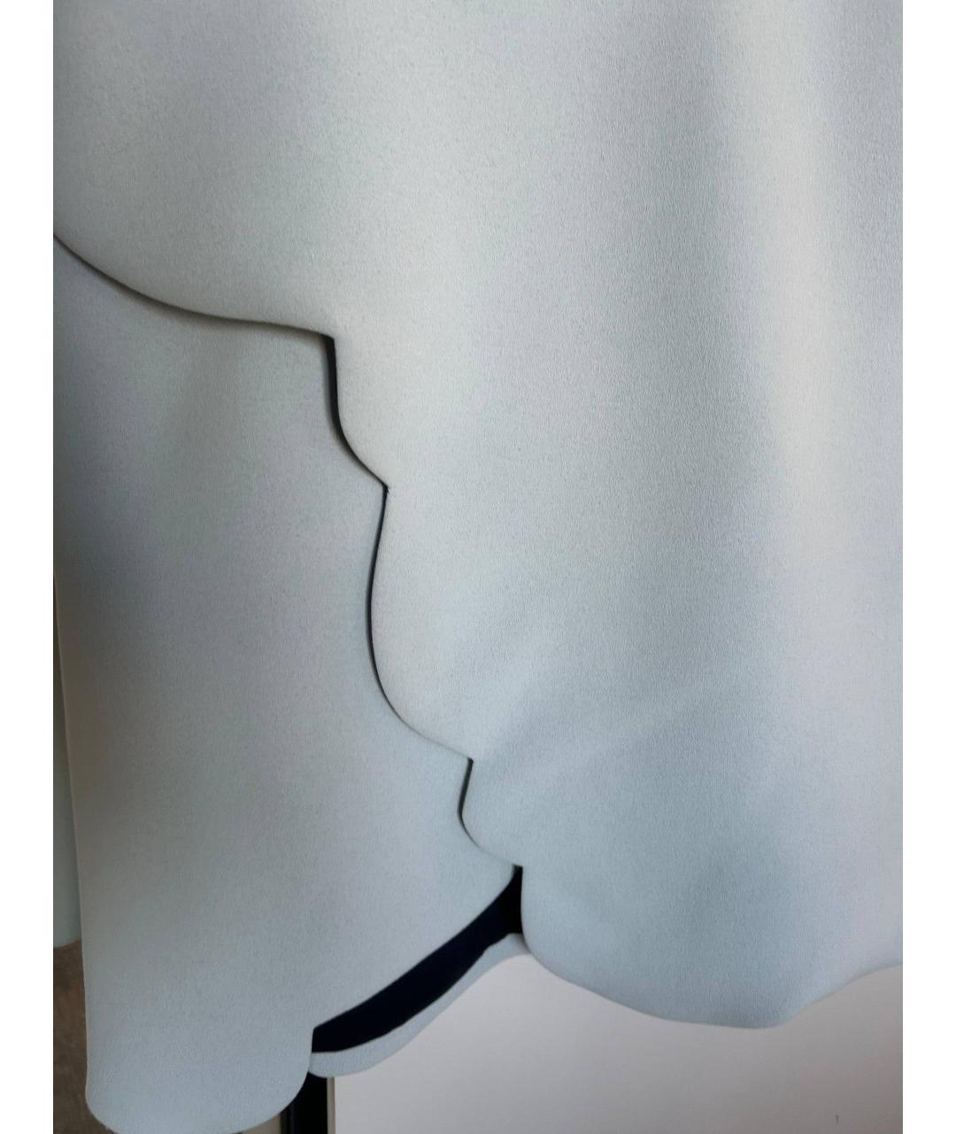 Carven Голубая юбка мини, фото 2