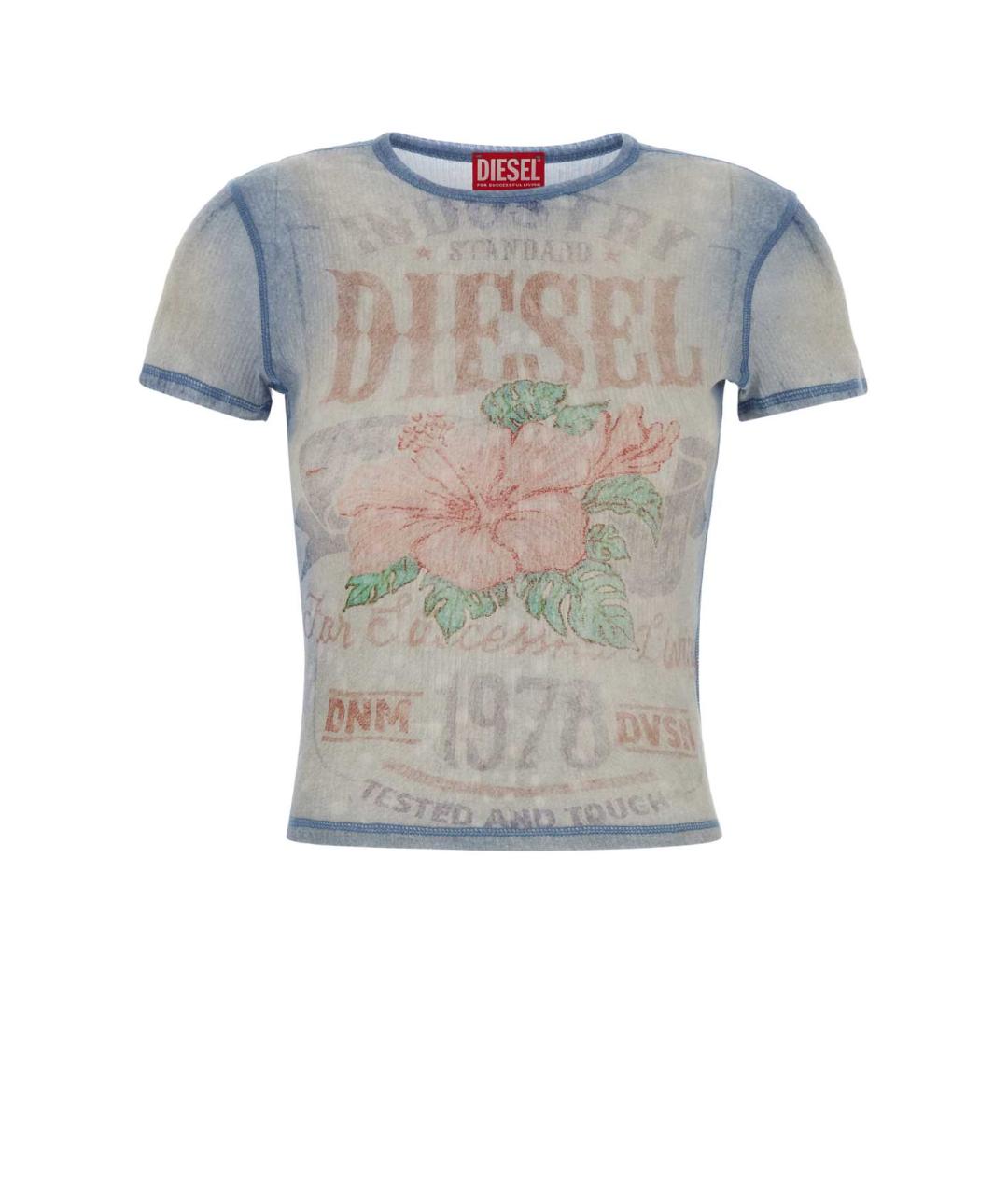 DIESEL Мульти хлопковая футболка, фото 1