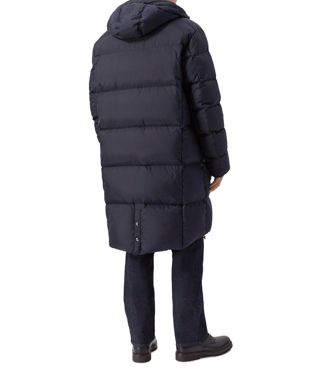 BOGNER Темно-синий полиамидовый пуховик, фото 3