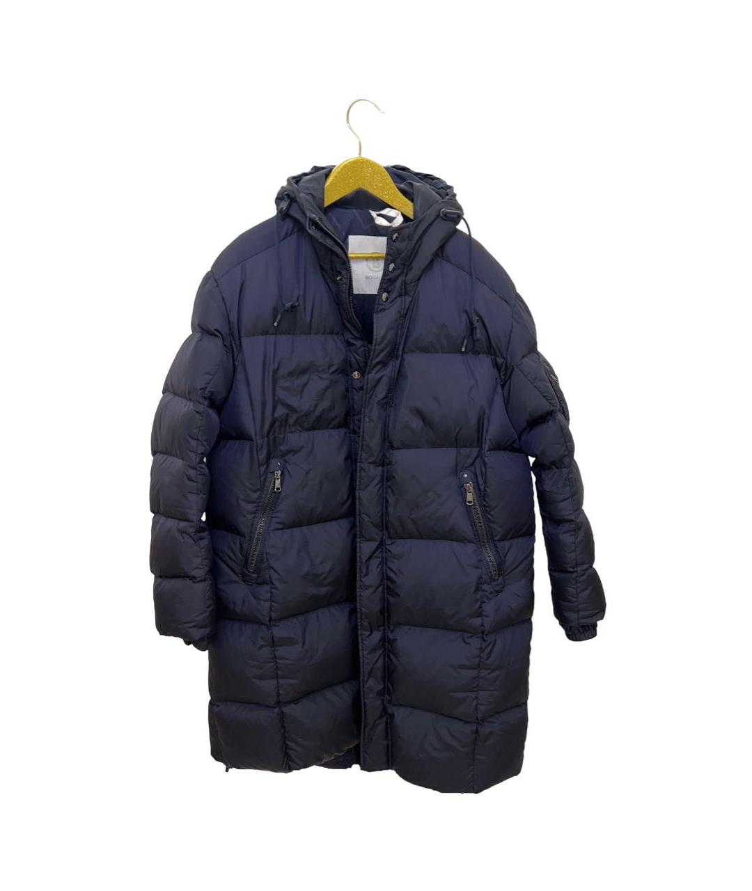 BOGNER Темно-синий полиамидовый пуховик, фото 4