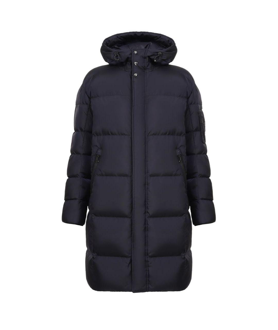 BOGNER Темно-синий полиамидовый пуховик, фото 7