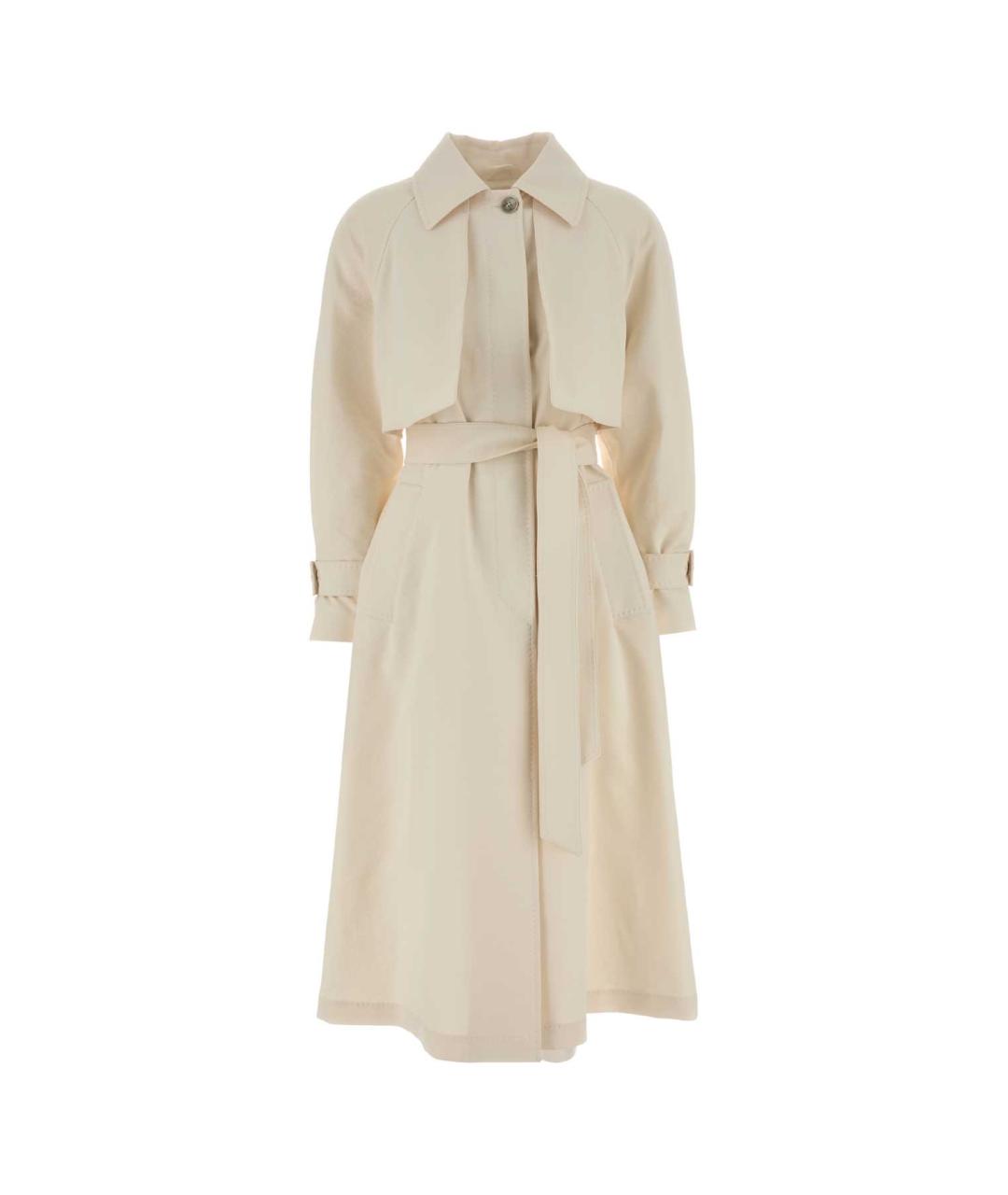 HERNO Бежевый полиэстеровый тренч/плащ, фото 1