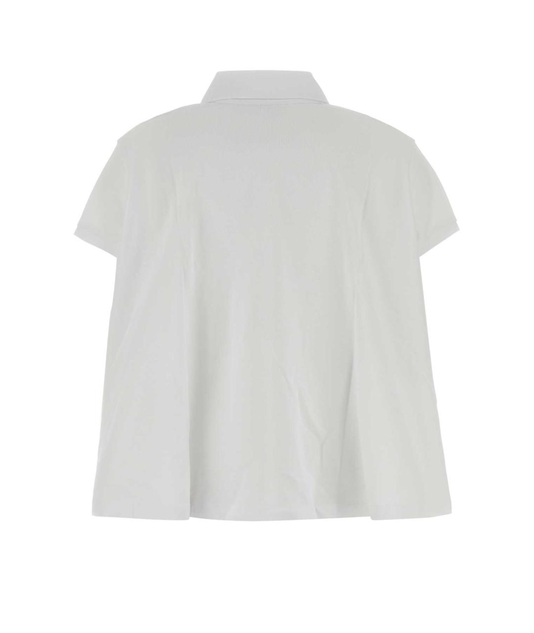 LOEWE Белая хлопковая футболка, фото 2