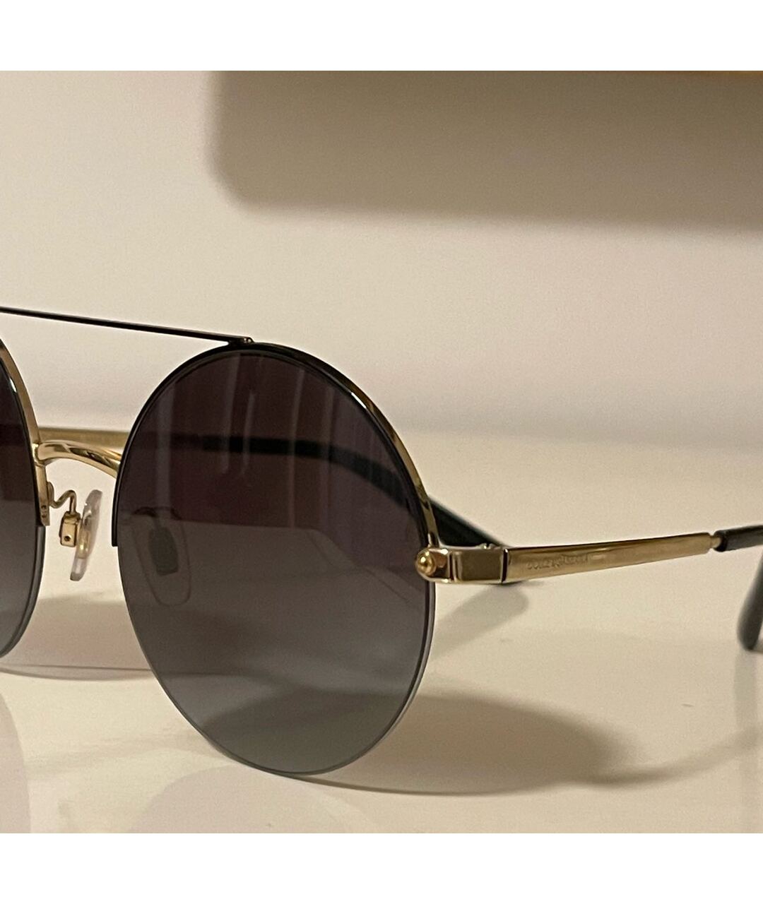 DOLCE&GABBANA Коричневые солнцезащитные очки, фото 2