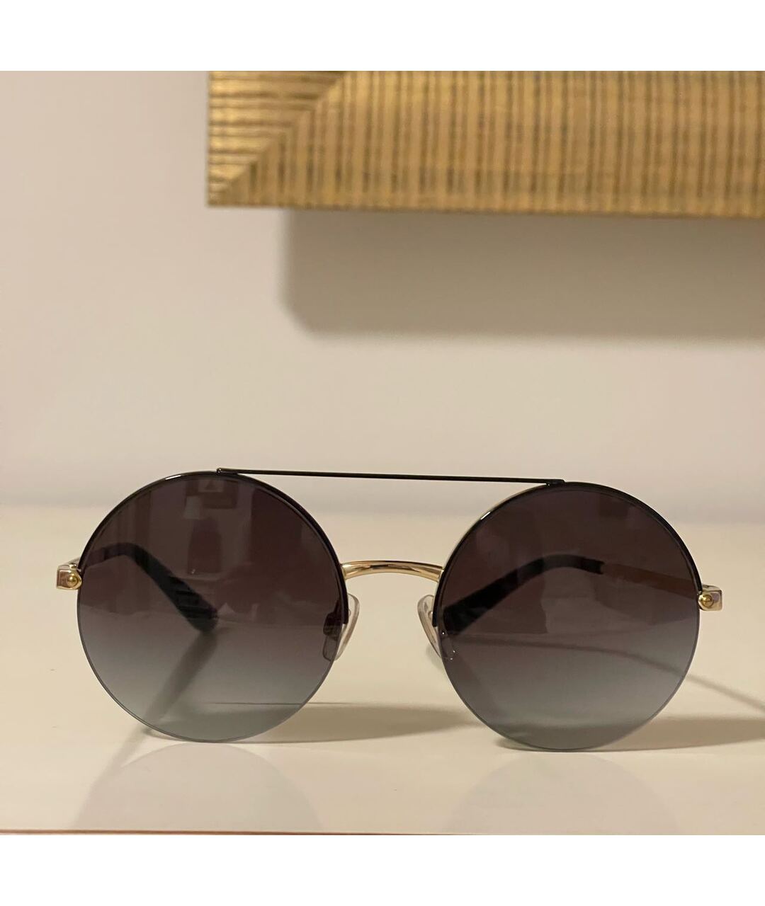DOLCE&GABBANA Коричневые солнцезащитные очки, фото 6
