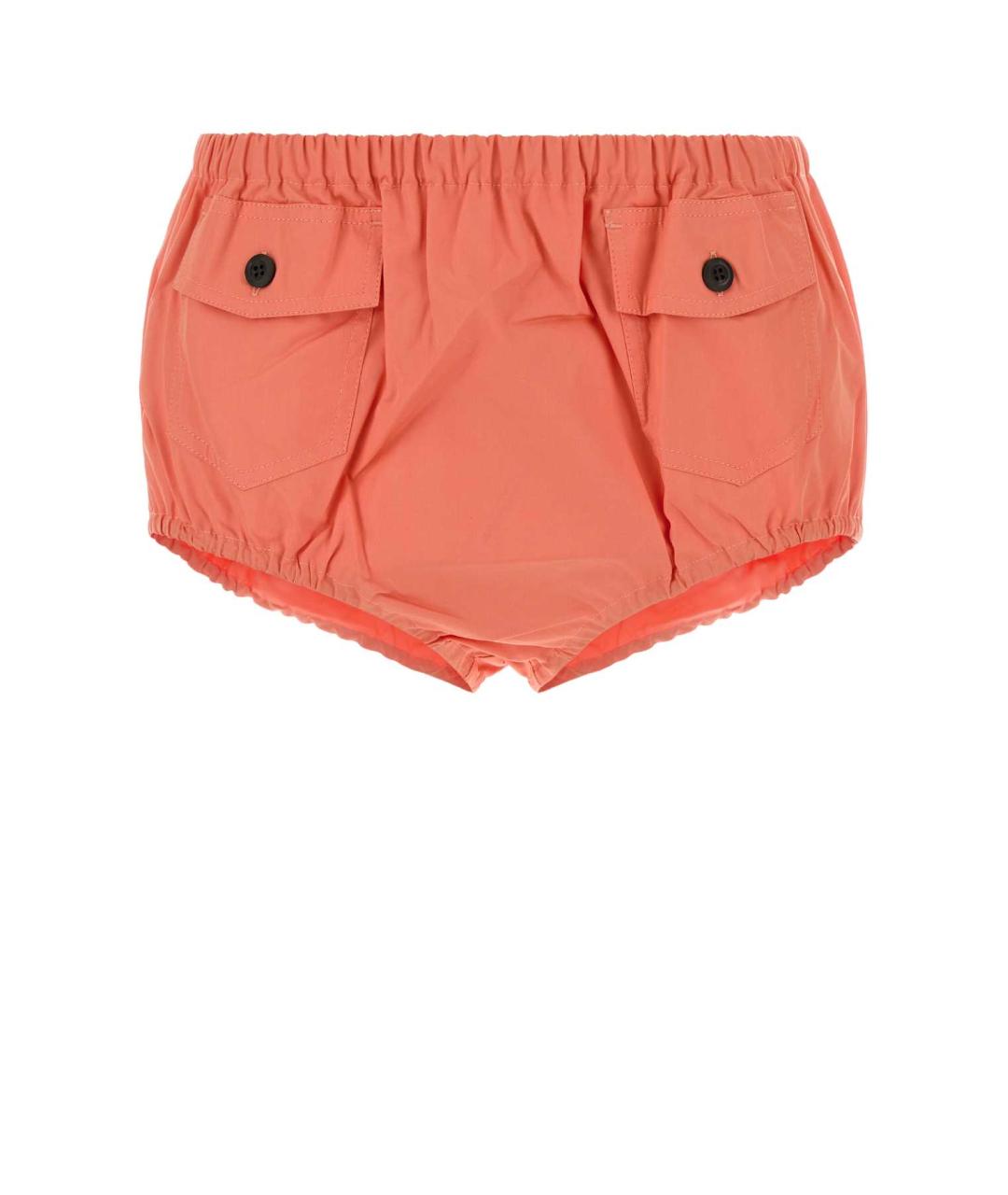 PRADA Оранжевое хлопковые шорты, фото 1