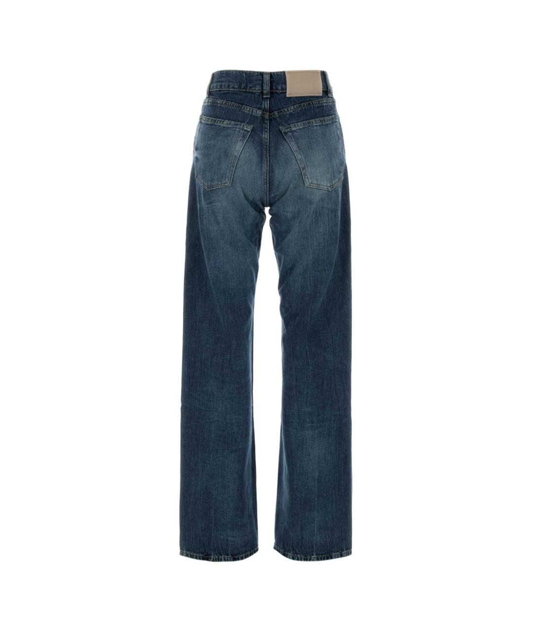 OUR LEGACY Синие хлопковые прямые джинсы, фото 2