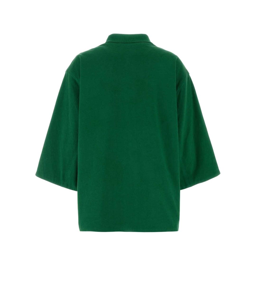 PRADA Зеленый хлопковый жакет/пиджак, фото 2
