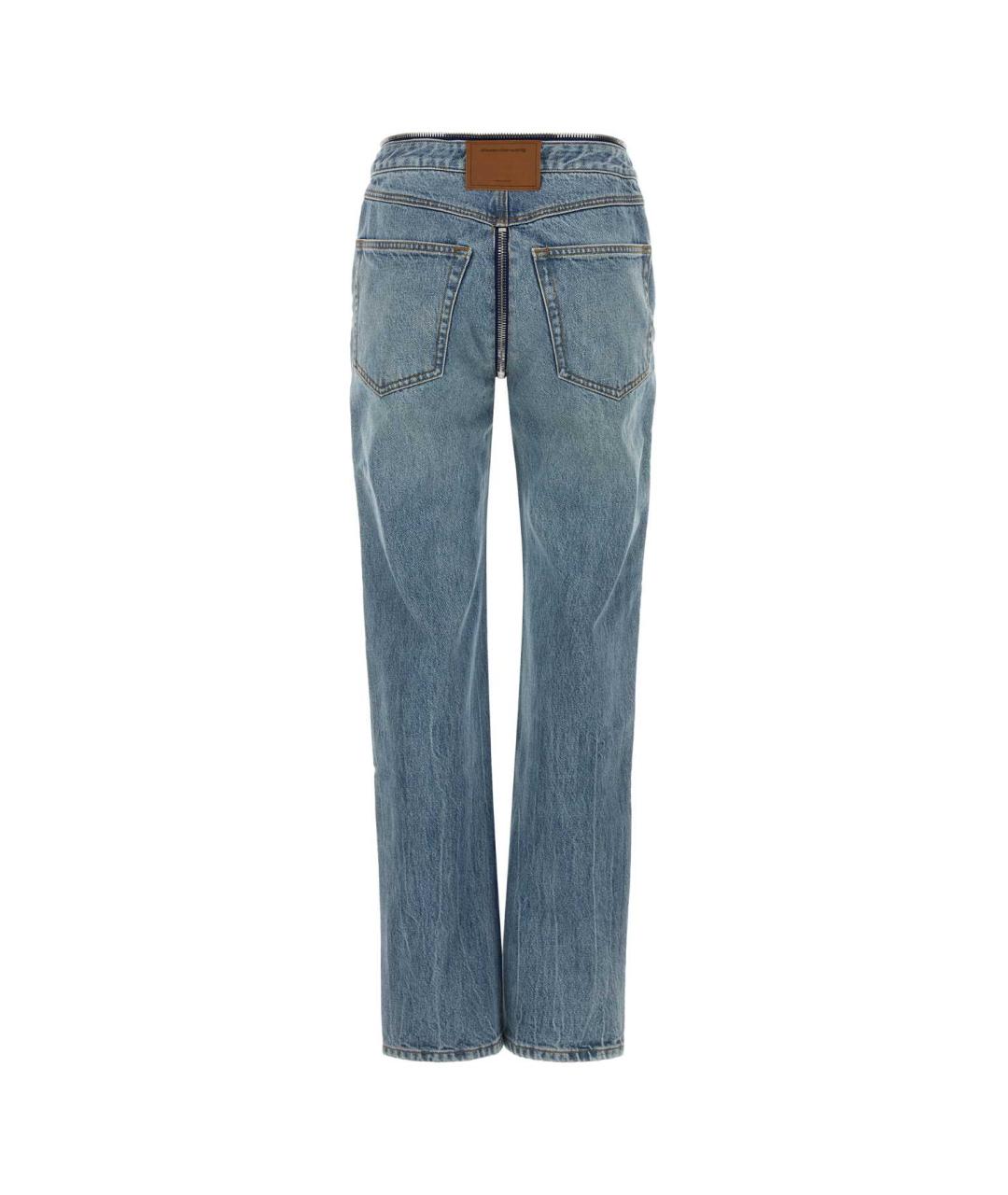 ALEXANDER WANG Синие прямые джинсы, фото 2